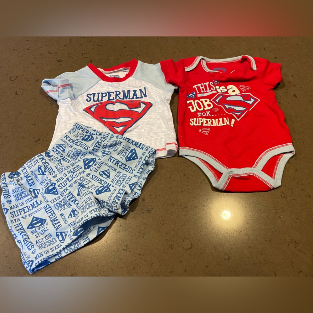 Superman Outfit and Onesie